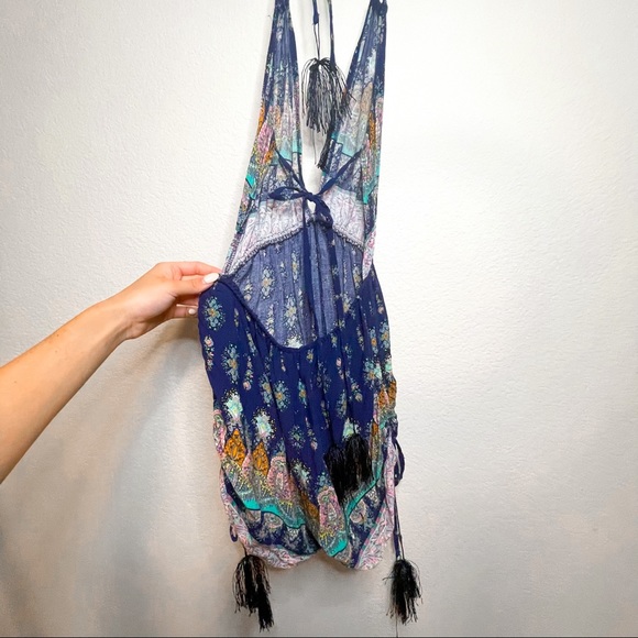 BOHO Printed Romper - Picture 8 of 12